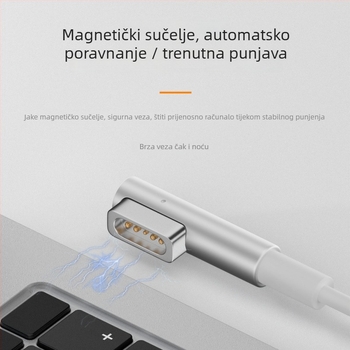 USB-C na MacBook MagSafe2 magnetski kabel za brzo punjenje, model magsafe2/1, 180 cm, kompatibilan s MacBook Air i Pro