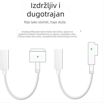 USB-C na MacBook MagSafe2 magnetski kabel za brzo punjenje, model magsafe2/1, 180 cm, kompatibilan s MacBook Air i Pro