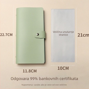 Višenamjensko PU kožno skladište za kartice i banknote — univerzalni model (Materijal: PU umjetna koža; Ispis loga: reljef/sitotisak; Obrada i prilagodba: podrška; Tip: skladištenje banknota)