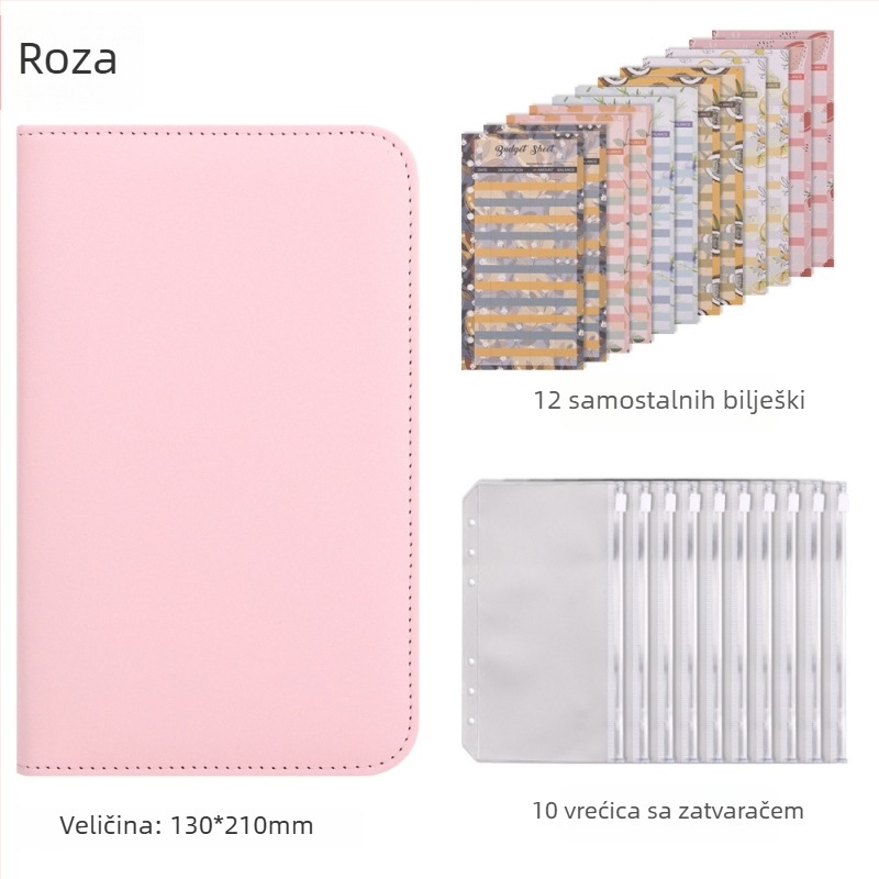 Lipai A6 PU držač kartica s zatvaračem, anti-demagnetski slot za ID, velika kapacitet vozačke dozvole, više pretinaca za kartice, za žene