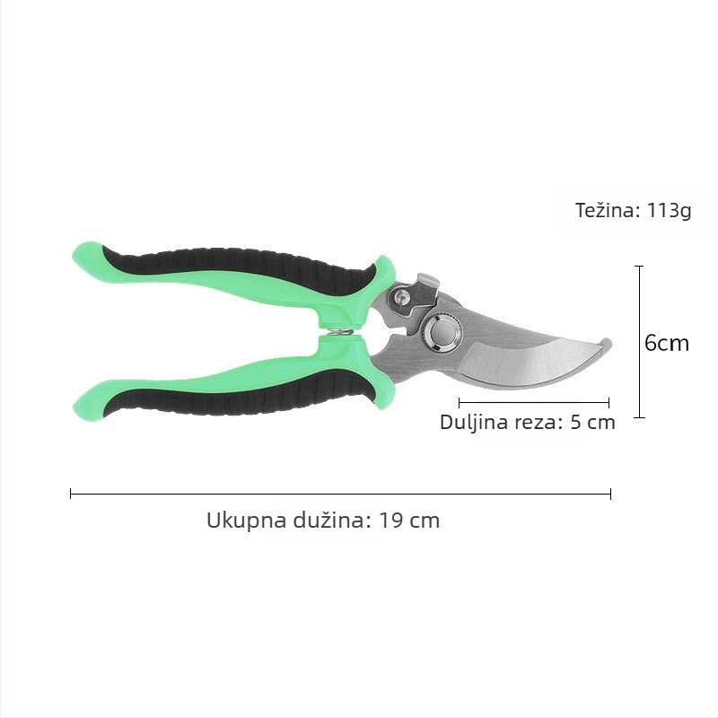 Škarice za rezanje grana, škarice za branje plodova i bonsai škare za njegu voćnih stabala