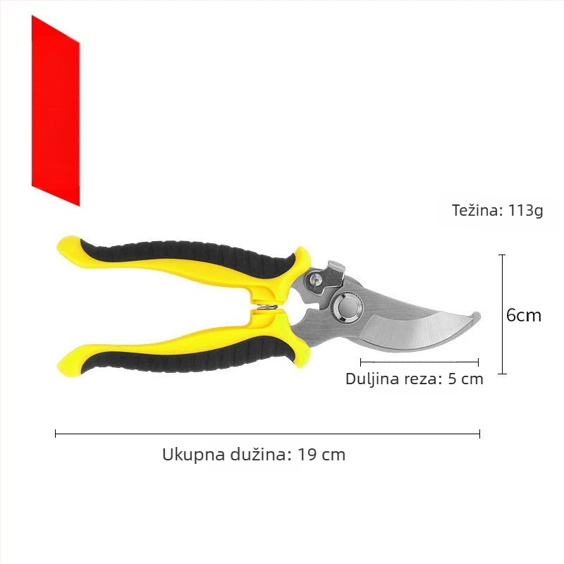 Škarice za rezanje grana, škarice za branje plodova i bonsai škare za njegu voćnih stabala