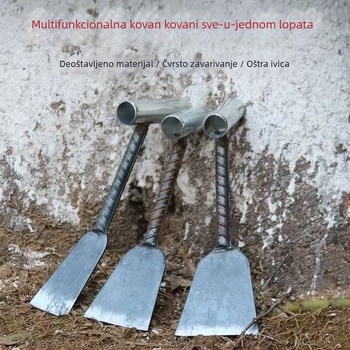 Trodjelni set vrtnih alata – ručno izrađeni za sadnju i uklanjanje korova