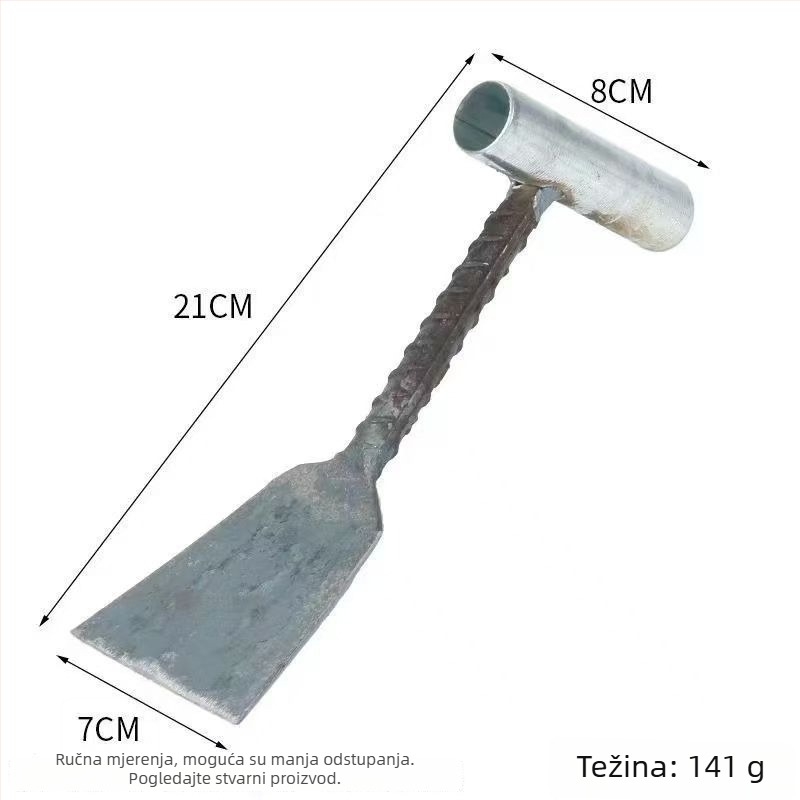 Trodjelni set vrtnih alata – ručno izrađeni za sadnju i uklanjanje korova