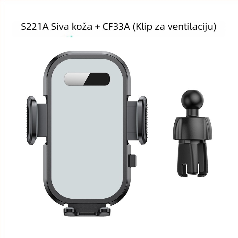 Držač za mobitel u automobilu s usisnom čašom za instrument ploču (nepunjiv; univerzalan)