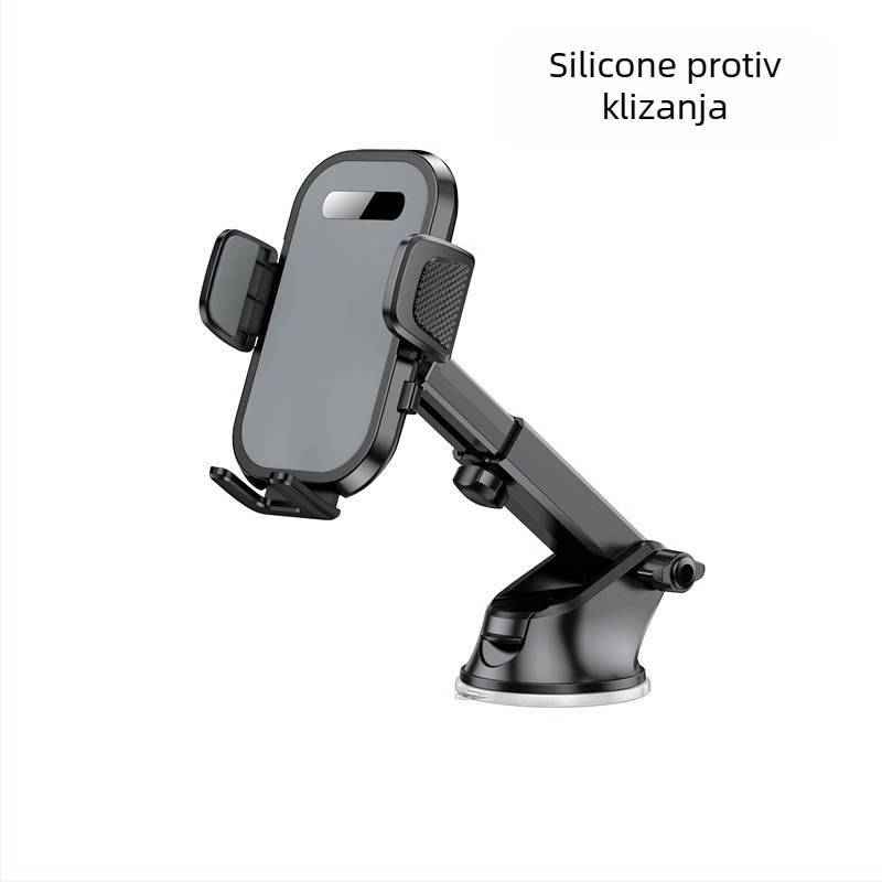 Držač za mobitel u automobilu s usisnom čašom za instrument ploču (nepunjiv; univerzalan)