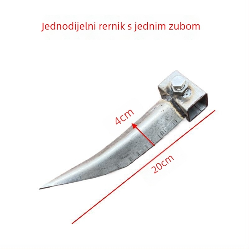 Debeli plug građenje za kanale češnjaka i sadnica, starinski alat za uzgoj povrća i kukuruza (Marka: Consultation; Opseg primjene: Poljoprivreda)