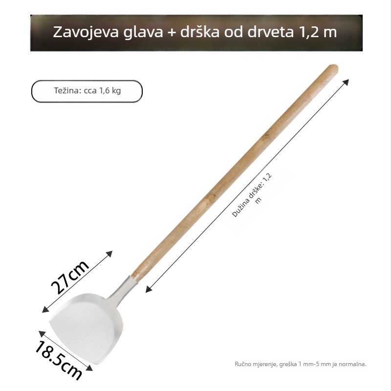 Origin lopata za vrt od nehrđajućeg čelika za kopanje i olakšavanje tla, prilagodljivo procesiranje