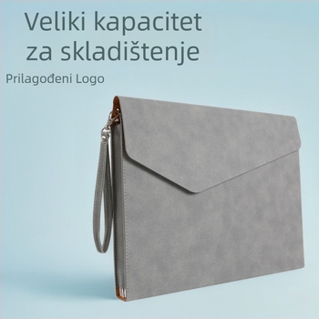 Dokument torba Huicai Stationery, PU materijal, oblik Snap-on i Slope