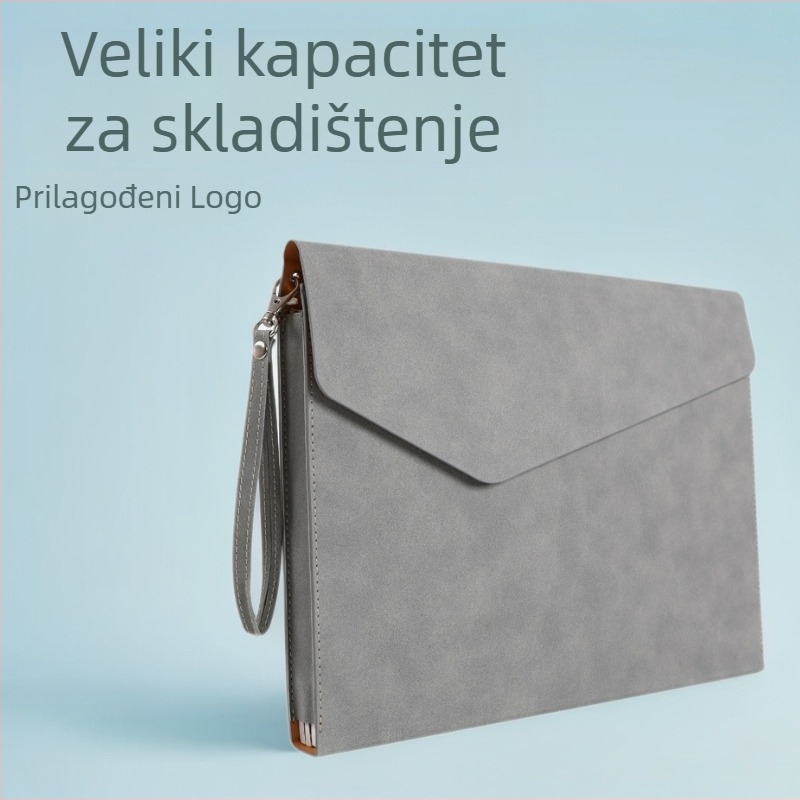 Dokument torba Huicai Stationery, PU materijal, oblik Snap-on i Slope