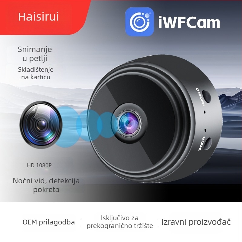 A9 Vanjska sigurnosna kamera 1080P HD WiFi infracrveno noćno vidjenje