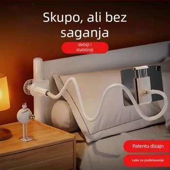 Proširiva noćna držač za telefon iPad – plastika, IP stil, za korištenje u krevetu ili studentskom domu