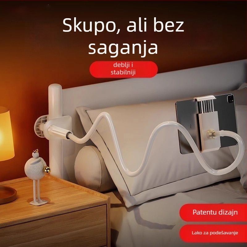 Proširiva noćna držač za telefon iPad – plastika, IP stil, za korištenje u krevetu ili studentskom domu
