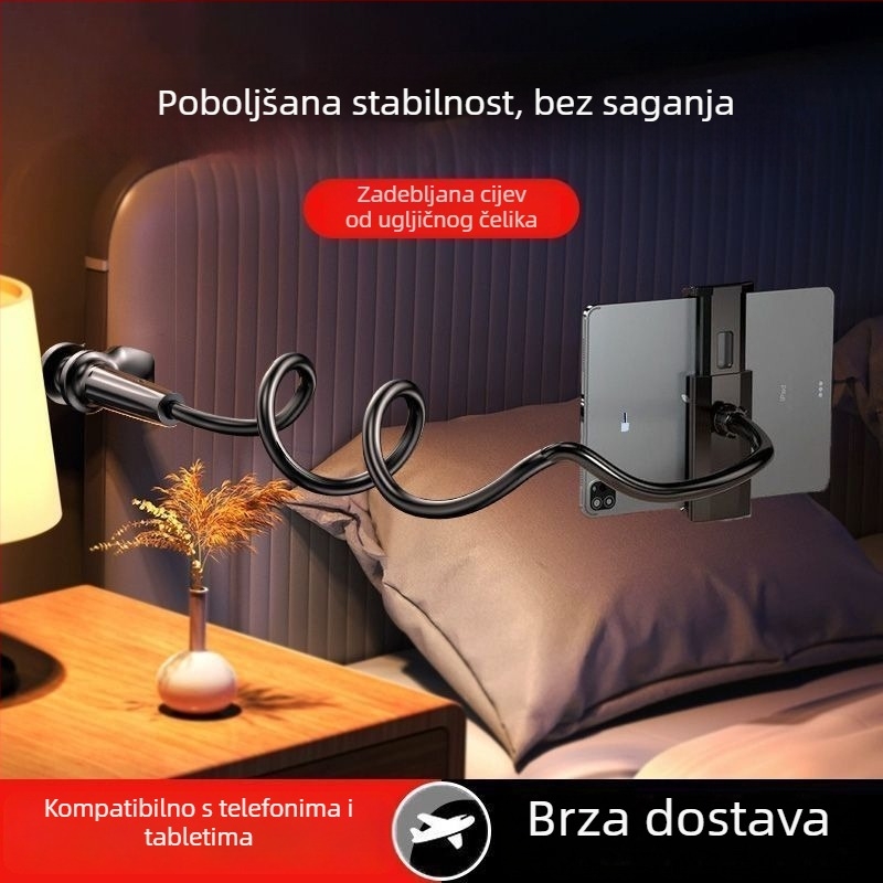 Proširiva noćna držač za telefon iPad – plastika, IP stil, za korištenje u krevetu ili studentskom domu
