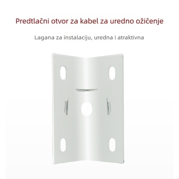 Držač CCTV kamere za stupove i kutne zidne nosače, od željeza (Podrijetlo: Kina)