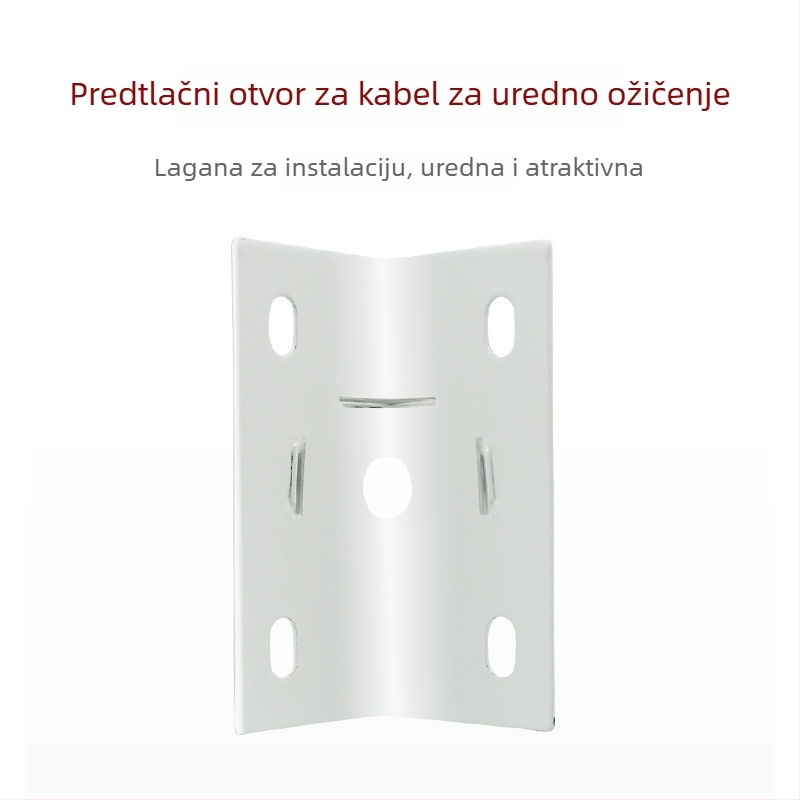 Držač CCTV kamere za stupove i kutne zidne nosače, od željeza (Podrijetlo: Kina)