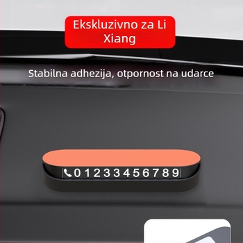 Skriveni automobilni dodatak za privremeno parkiranje - N3 plastika Guangzhou model 001