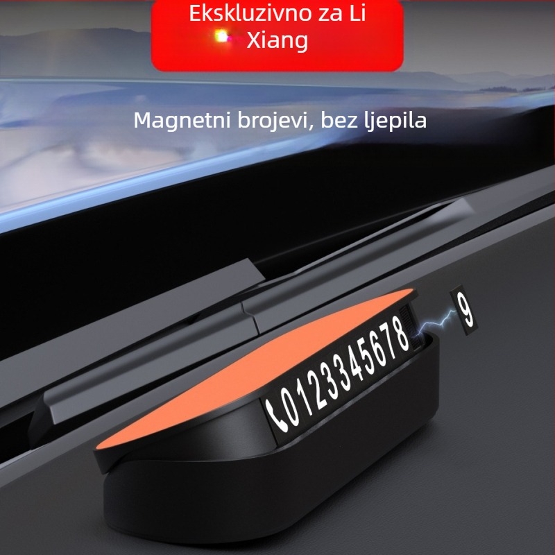 Skriveni automobilni dodatak za privremeno parkiranje - N3 plastika Guangzhou model 001