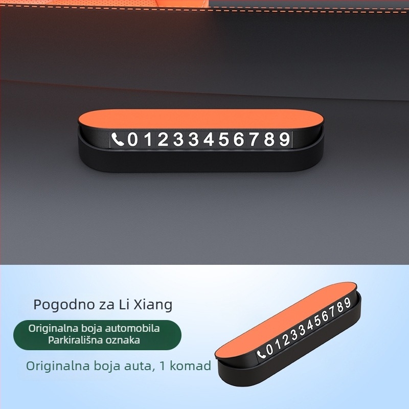 Skriveni automobilni dodatak za privremeno parkiranje - N3 plastika Guangzhou model 001