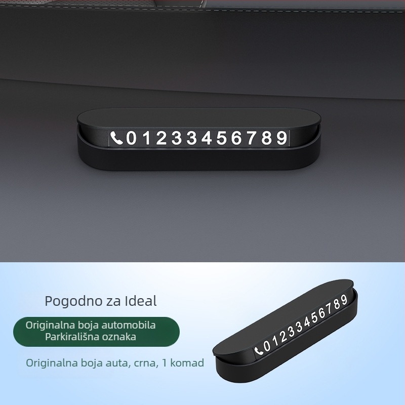 Skriveni automobilni dodatak za privremeno parkiranje - N3 plastika Guangzhou model 001