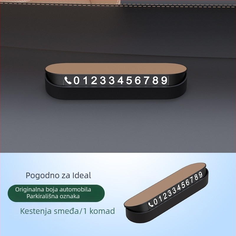 Skriveni automobilni dodatak za privremeno parkiranje - N3 plastika Guangzhou model 001