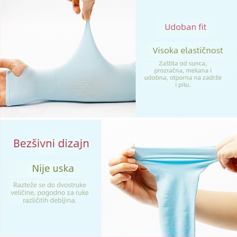 Najlonske Ice Silk rukave, unisex, ljeto 2024, težina 20–24 g, glavni materijal 70–80%