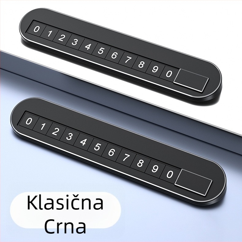 Skriveni znak za parkiranje (Model TC109) – Metal, otisak logotipa, prilagodljiv, licencirana privatna marka