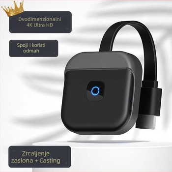 G59 Bežični prijemnik za zrcaljenje zaslona, HDMI 1080p, AM8268, 1GB RAM, kompatibilno s iOS