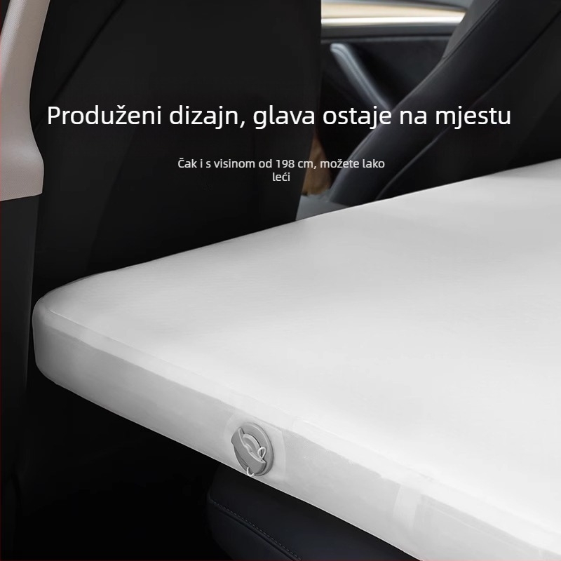 Naduvani auto madrac za stražnje sjedalo Tesla Model Y – madrac za noćno kampiranje (PVC)