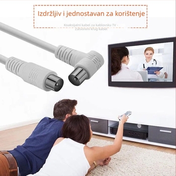 Adapter kabel za kabelsku TV RF liniju s F-typ konektorom — Brend: Neutralna; Tip: Adapter kabel; Sučelje: Drugo