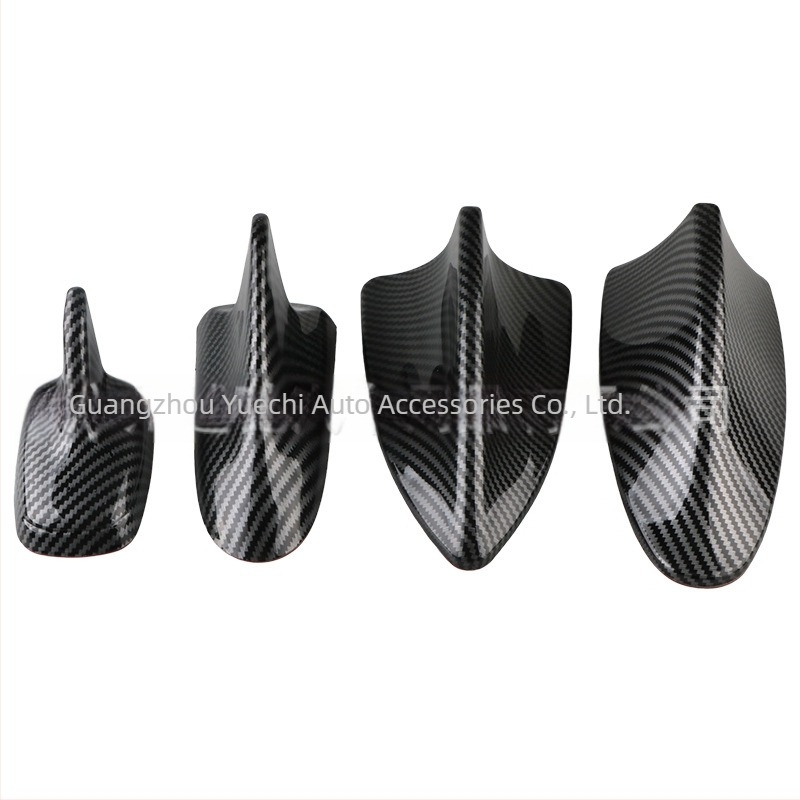 Automobilska antenska protiv statičke s karbonskim uzorkom, univerzalno modificirana shark fin antena za krov (Tip: Automobilska antenska protiv statičke; Montaža: lijepljenje; Primjenjivi modeli: Opći; Značka: YC)