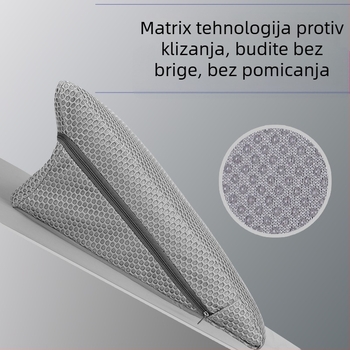 Auto spavaća podloga — univerzalna za prednja i stražnja sjedala, bez nadutja, 1,2 kg, nosivost 120 kg