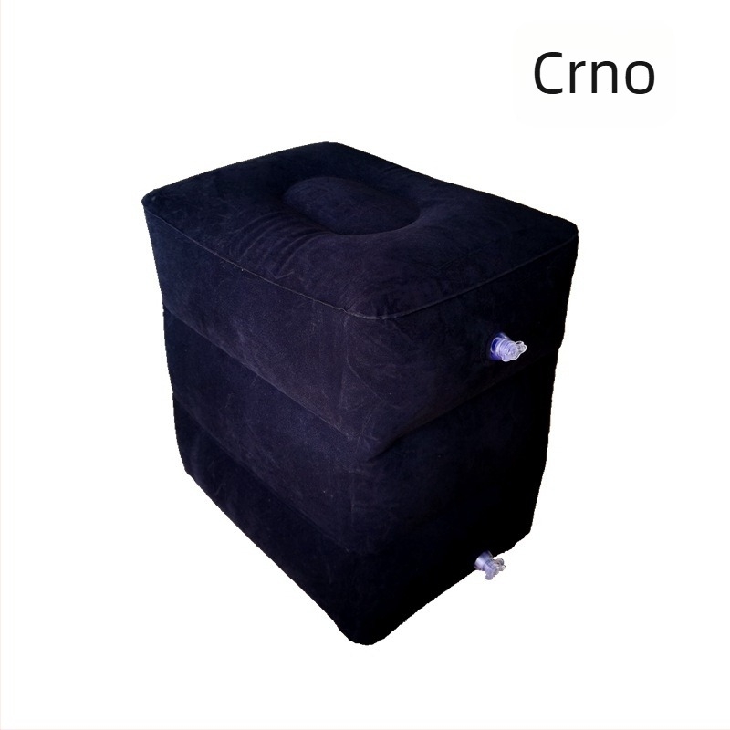 Naduvani tabure za stopala, flokirani PVC, 0,4 mm debljina, podesiva, model ZM403046-0202