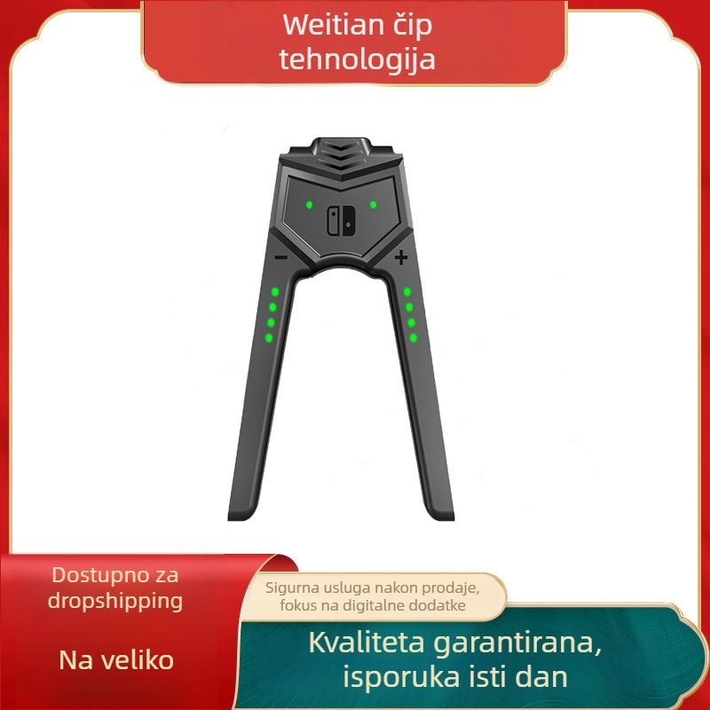 Punjačka drška za Nintendo Switch Joy-Con (OLED) – lijeva i desna, uključuje USB-C kabel za napajanje