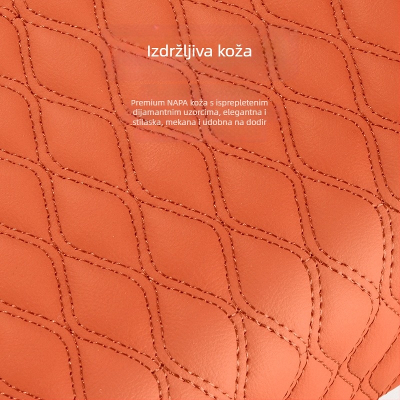 Kožna podložka za središnji naslon za ruku automobila (Materijal: Koža; Marka: Other; Kompatibilni modeli: 1)