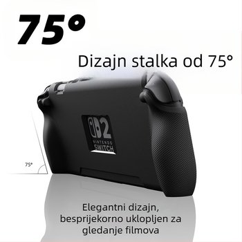 Skull&co TPU zaštitni futrola sa stalkom za Nintendo Switch 2, 0.3 kg