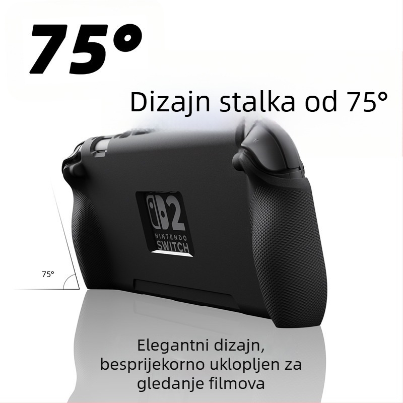 Skull&co TPU zaštitni futrola sa stalkom za Nintendo Switch 2, 0.3 kg