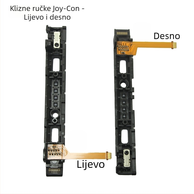 Joy-Con lijeva i desna klizna vodilica za Nintendo Switch - PCB + plast, zamjena vodilice