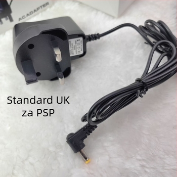 Punjač za igraće konzole PSP/NDSL/3DS/SP – izlaz 5.2V, kabel 1.2 m, unos 110–240V