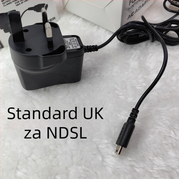 Punjač za igraće konzole PSP/NDSL/3DS/SP – izlaz 5.2V, kabel 1.2 m, unos 110–240V