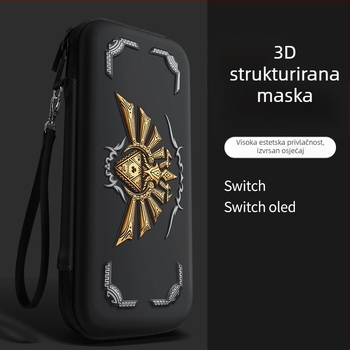 Zaštitna futrola za Nintendo Switch i OLED, PU+EVA torba/kutija za pohranu, 220 g
