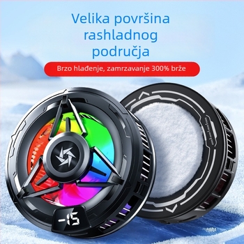 SL59 Magnetska stražnja kopča s digitalnim zaslonom, poluvodički hladnjak za pametne telefone, 10W Type-C