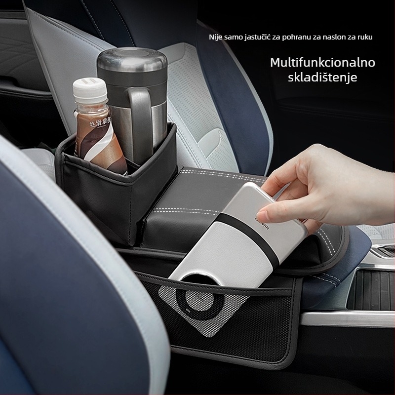 Podizna podloga za srednji naslon automobila - koža, Kallitz, opća namjena, kod Klzfsd-01