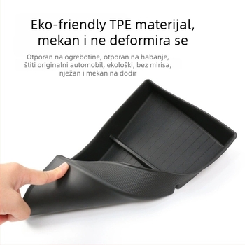 Mat za pohranu naslona za ruku za Tesla Model 3/Y, protuklizni i otporan na prljavštinu (Materijal: Drugo; Obrada/Prilagodba: Bez prilagodbe; Značka: Drugo)