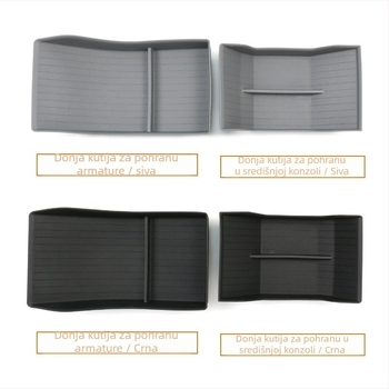 Mat za pohranu naslona za ruku za Tesla Model 3/Y, protuklizni i otporan na prljavštinu (Materijal: Drugo; Obrada/Prilagodba: Bez prilagodbe; Značka: Drugo)