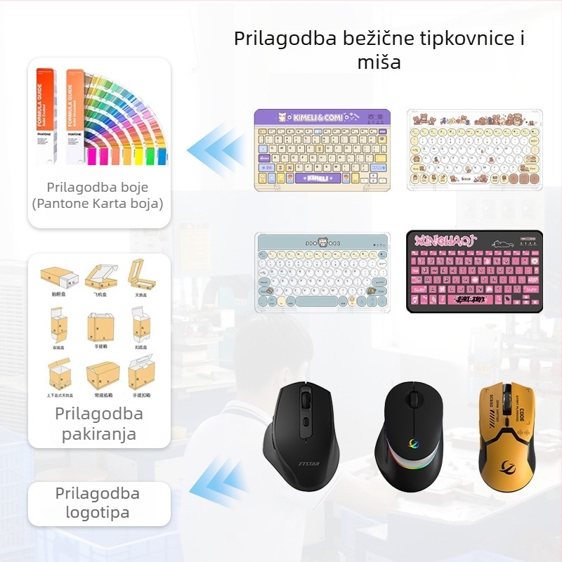 Membranska tipkovnica — 66 tipki, Bluetooth sučelje, pozadinsko osvjetljenje, silikon materijal (66 tipki; Bluetooth sučelje; pozadinsko osvjetljenje; silikon materijal)