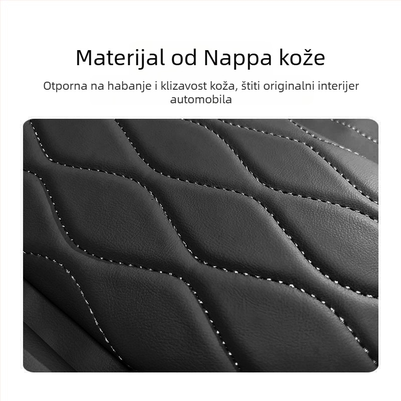 Podloga za kutiju naslona za ruke za M9/M8, Koža, Značka: Druga