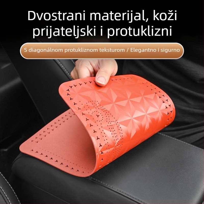 Velur navlaka za središnji naslon za ruku u automobilu — univerzalno uklapanje, pliš podstavak, nježan prema koži, za četiri sezone, podrijetlo Guangdong