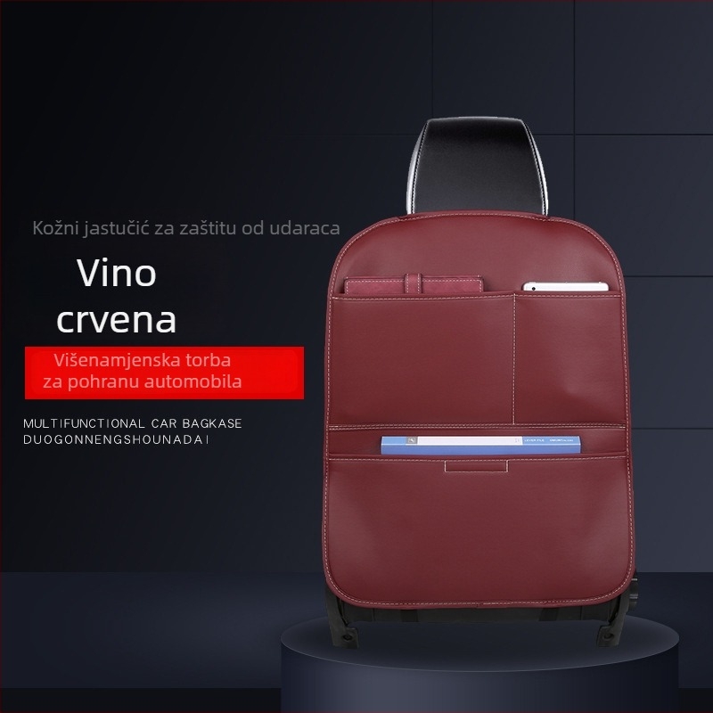Kožna zaštitna podloga za stražnji dio sjedala, kompletna ugradnja, stil ovjesa, tisk logotipa, mogućnost prilagodbe