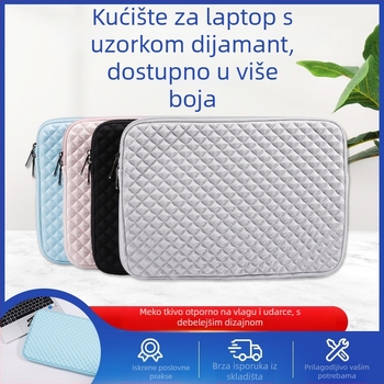 Unutarnja torba za prijenosno računalo od Lycre sa zatvaračem za MacBook Air/Pro; vodootporna, otporna na udarce i prašinu; džep za prijenosno računalo; flanelna podstava